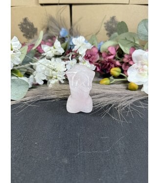 Rose Quartz Goddess Body #5, 128gr