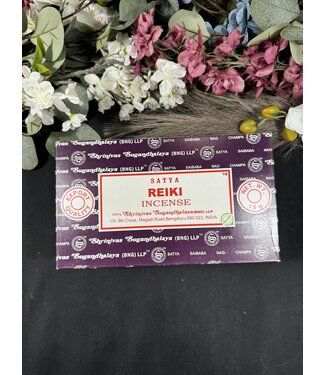 Reiki Satya Incense Sticks - 12 boxes of 15gr pack