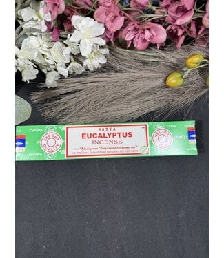 Eucalyptus Satya Incense Sticks - 15gr pack