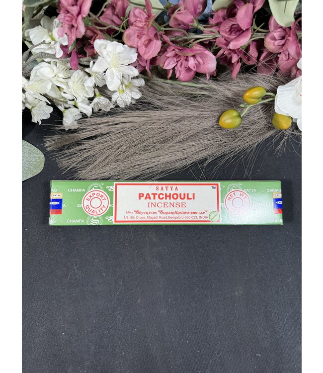 Patchouli Satya Incense Sticks - 15gr pack