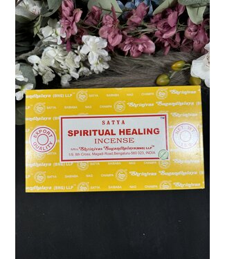 Spirtual Healing Satya Incense Sticks - 12 boxes of 15gr pack