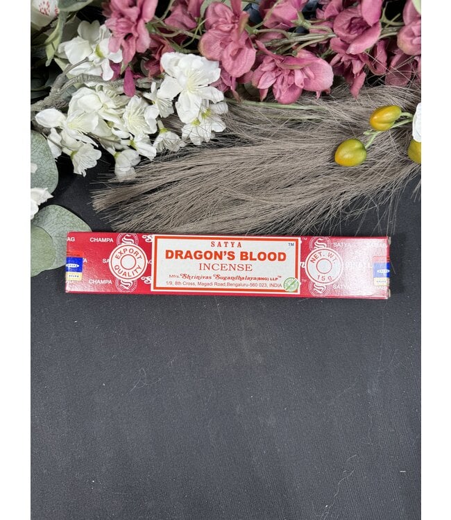 Dragons Blood Satya Incense Sticks - 15gr pack