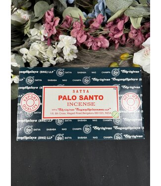 Palo Santo Satya Incense Sticks - 12 boxes of 15gr pack