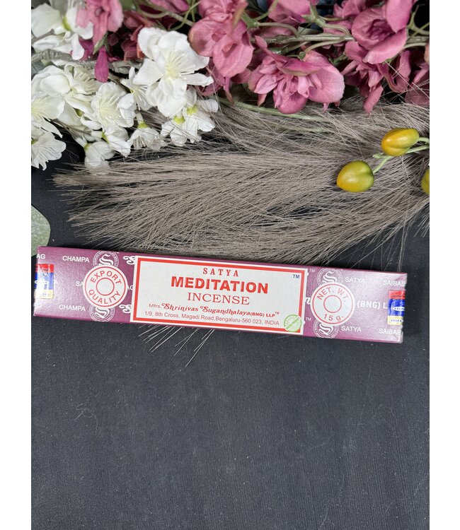 Meditation Satya Incense Sticks - 15gr pack