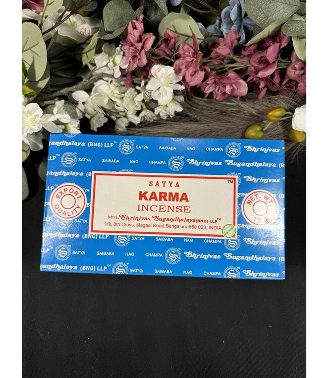 Karma Satya Incense Sticks - 12 boxes of 15gr pack