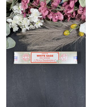 White Sage Satya Incense Sticks - 15gr pack