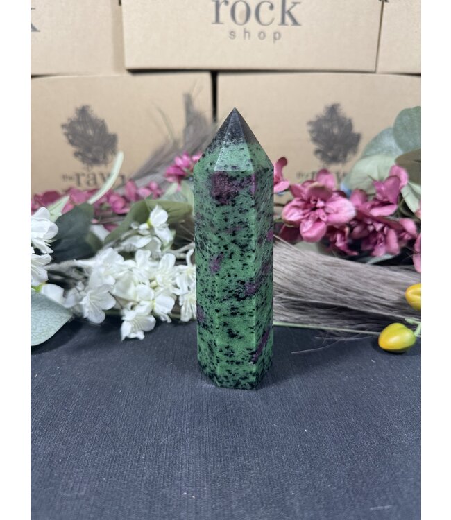 Ruby Zoisite Tower #1, 396gr