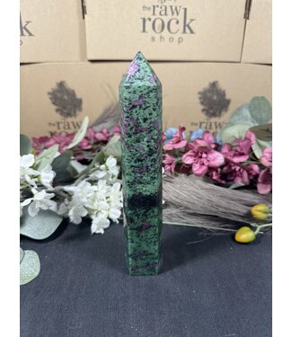 Ruby Zoisite Tower #9, 410gr
