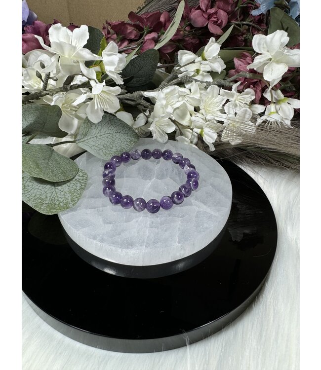 Amethyst 8mm Bracelet