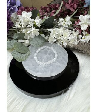 Selenite 6mm Bracelet