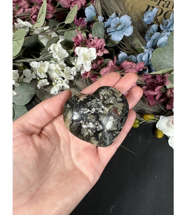 Seraphinite Heart, Size X-Large [150-174gr]