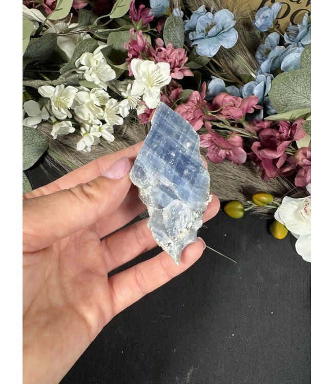 Raw Blue Calcite Specimen #8, 70gr