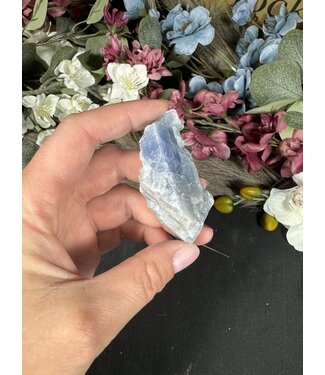 Raw Blue Calcite Specimen #19, 40gr