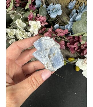 Raw Blue Calcite Specimen #33, 52gr