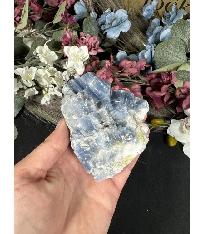 Raw Blue Calcite Specimen #42, 250gr