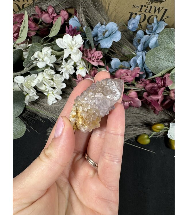 Amethyst Spirit Quartz with Limonite #4, 38gr