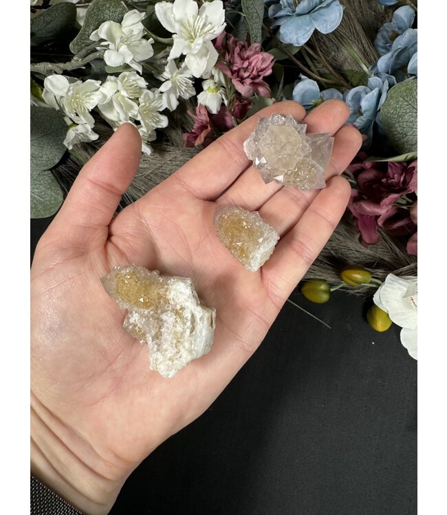 Smoky Lilac Spirit Quartz with Limonite #37, 80gr