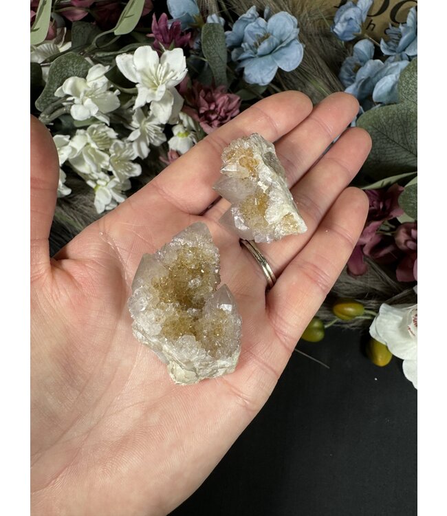 Smoky Lilac Spirit Quartz with Limonite #40, 52gr