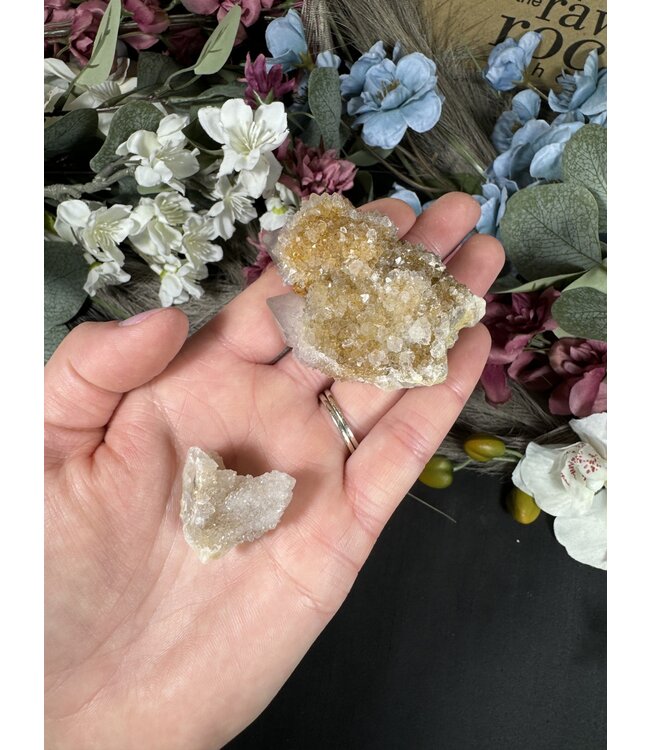 Smoky Lilac Spirit Quartz with Limonite #42, 80gr