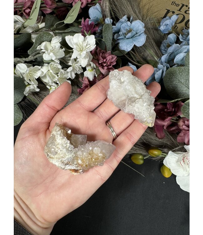 Smoky Lilac Spirit Quartz with Limonite #41, 112gr