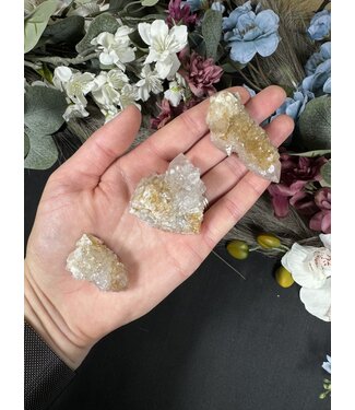 Smoky Lilac Spirit Quartz with Limonite #43, 94gr