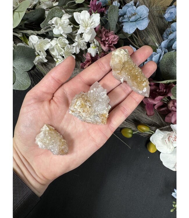 Smoky Lilac Spirit Quartz with Limonite #43, 94gr