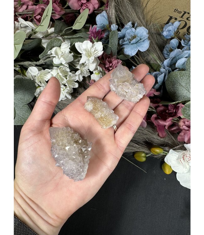 Smoky Lilac Spirit Quartz with Limonite #44, 108gr