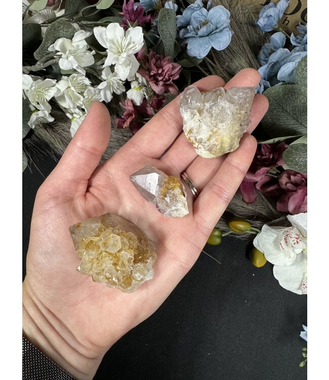 Smoky Lilac Spirit Quartz with Limonite #54, 110gr