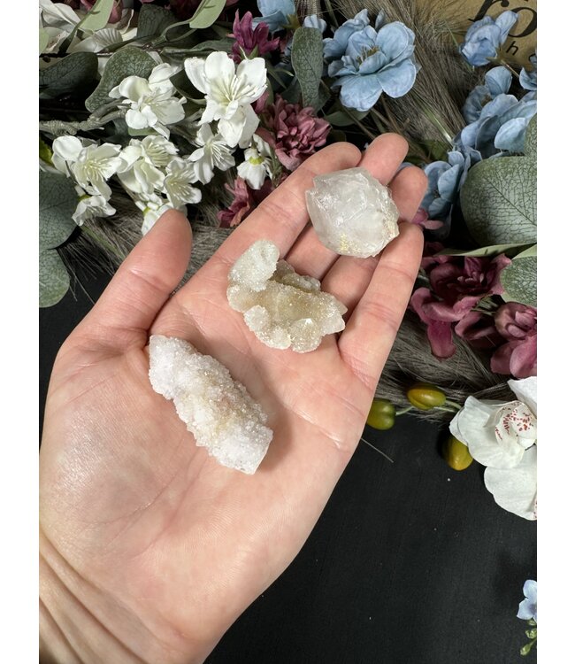 Smoky Lilac Spirit Quartz with Limonite #55, 72gr