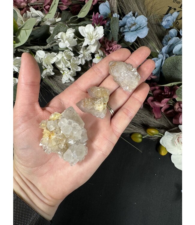 Smoky Lilac Spirit Quartz with Limonite #57, 96gr