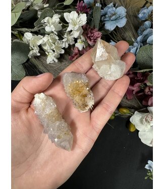 Smoky Lilac Spirit Quartz with Limonite #60, 92gr