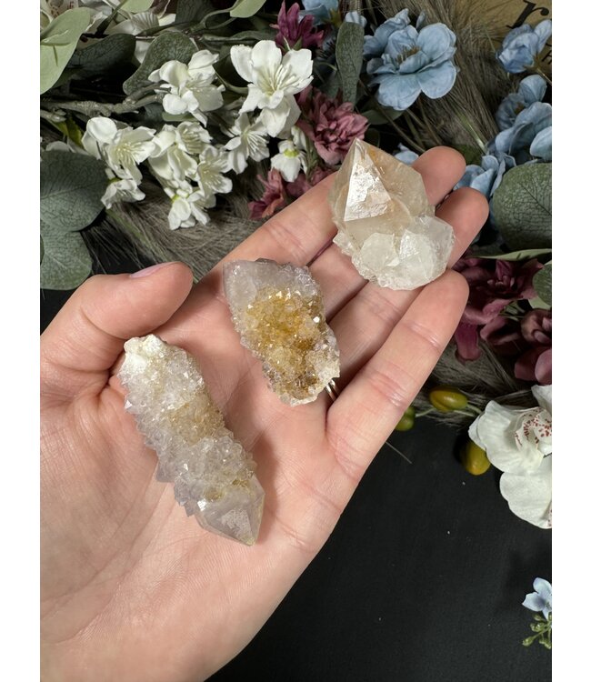 Smoky Lilac Spirit Quartz with Limonite #60, 92gr