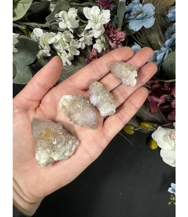 Smoky Lilac Spirit Quartz with Limonite #61, 80gr