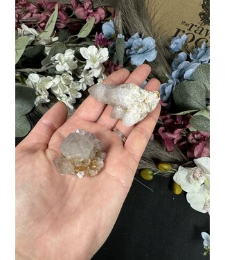 Smoky Lilac Spirit Quartz with Limonite #70, 92gr