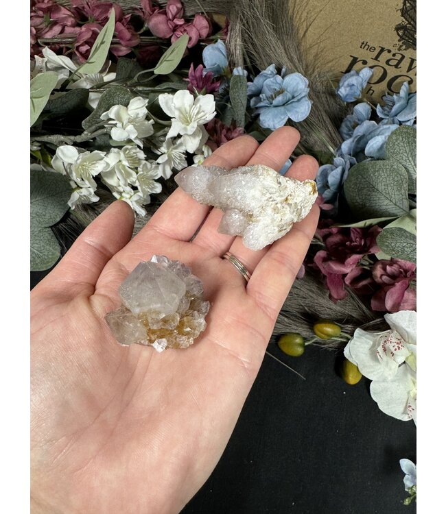 Smoky Lilac Spirit Quartz with Limonite #70, 92gr