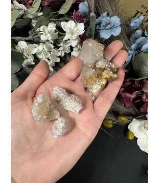 Smoky Lilac Spirit Quartz with Limonite #69, 86gr