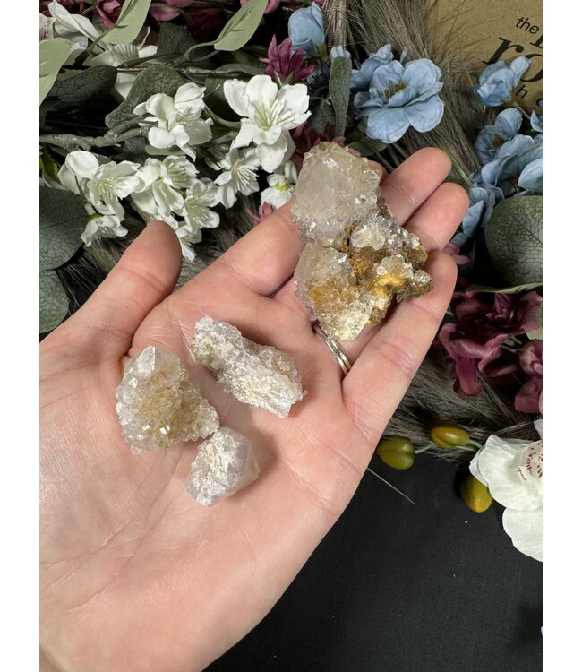 Smoky Lilac Spirit Quartz with Limonite #69, 86gr