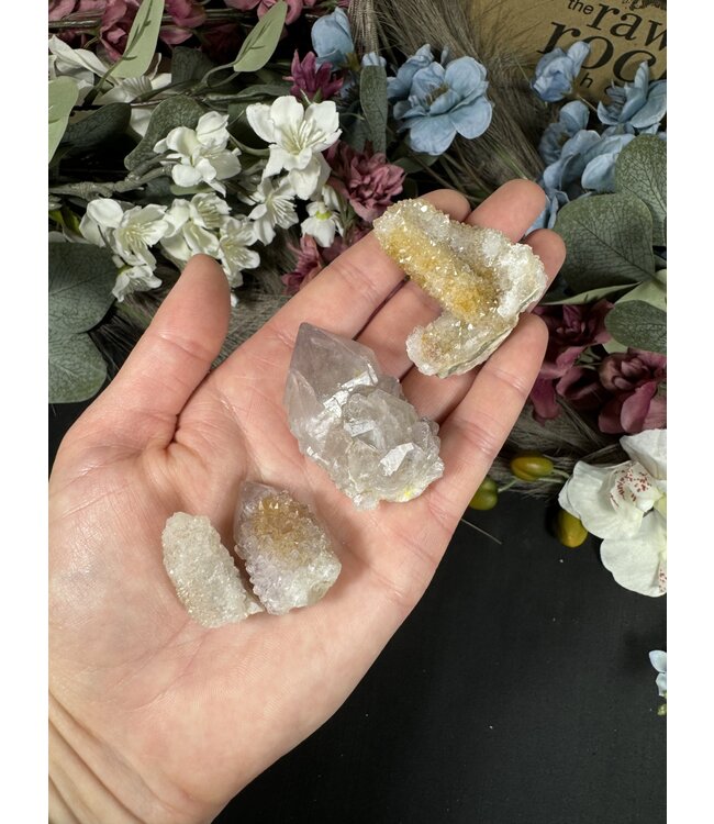 Smoky Lilac Spirit Quartz with Limonite #74, 94gr