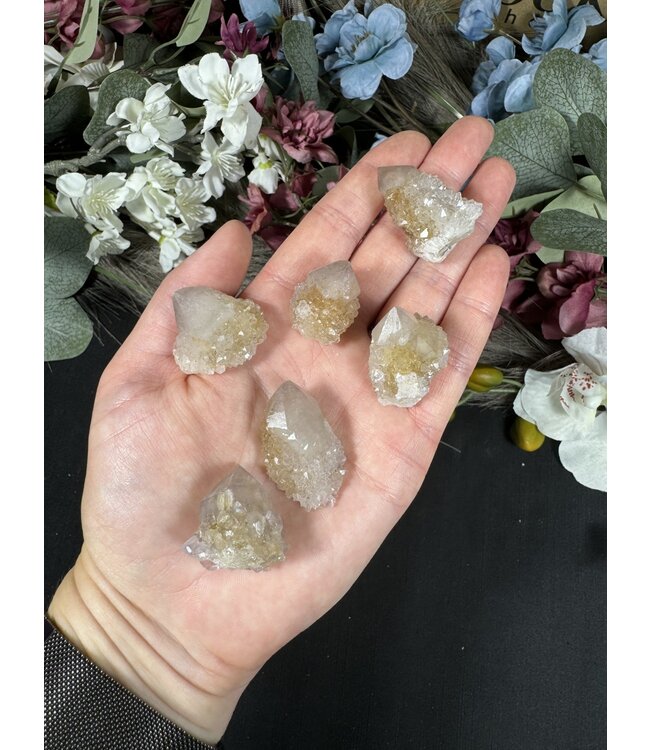 Spirit Quartz with Limonite #32, 82gr