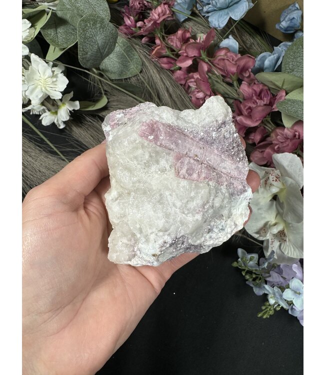 Pink Rubellite Tourmaline #3, 388gr