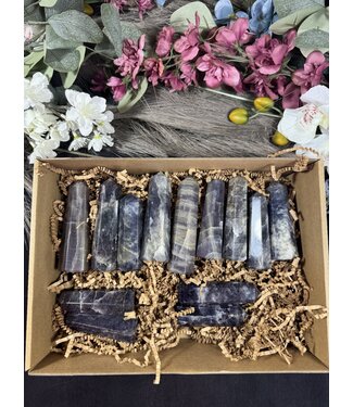 Iolite Points 1KG bulk lot