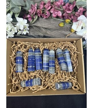 Lapis Lazuli Points 1KG bulk lot