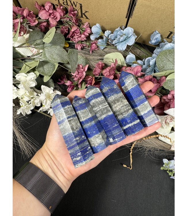 Lapis Lazuli Point, Size X-Large [100-124gr]