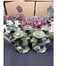 Green Jade Mushroom with Owl