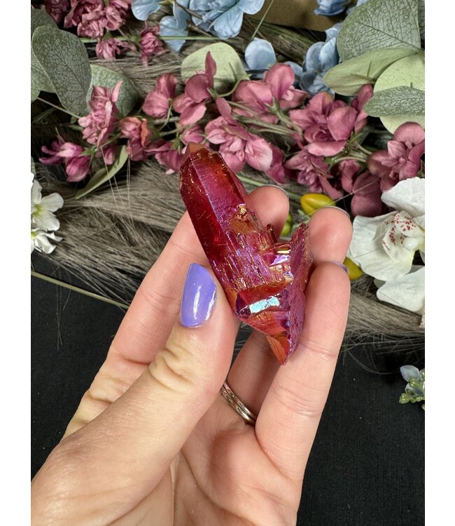 Red Aura Cluster #202, 34gr