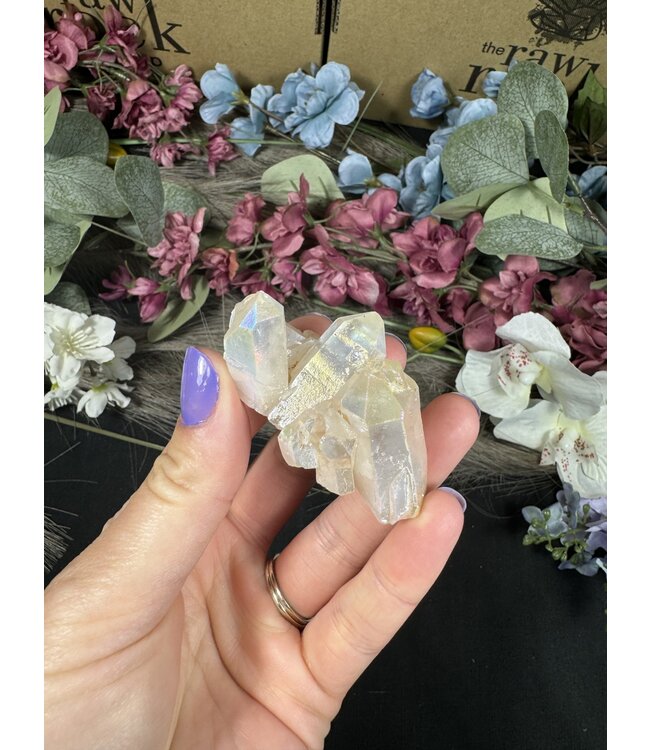 White Aura Cluster #250, 46gr