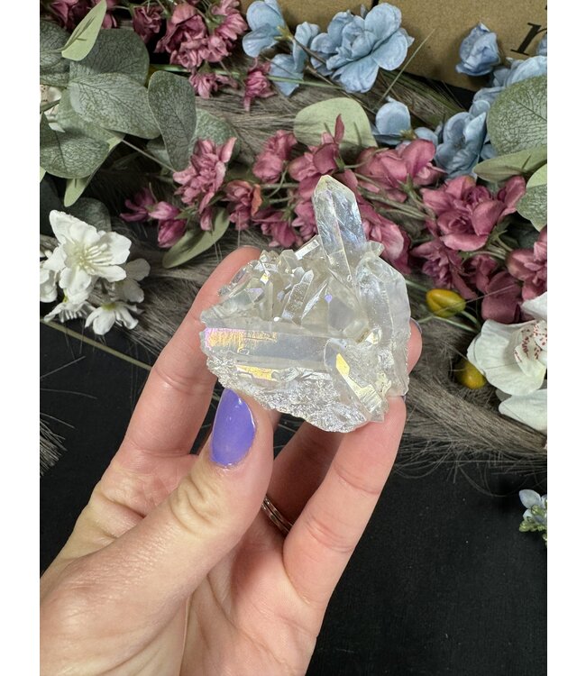 White Aura Cluster #252, 66gr
