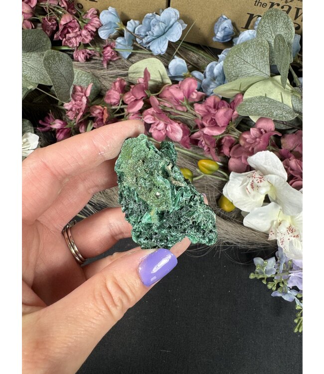 Fibrous Malachite #142, 52gr