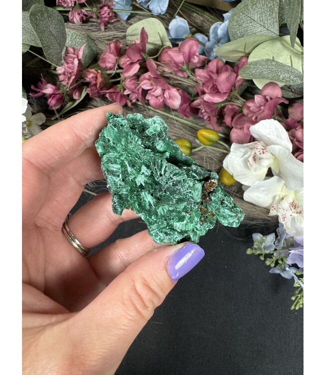 Fibrous Malachite #139, 62gr