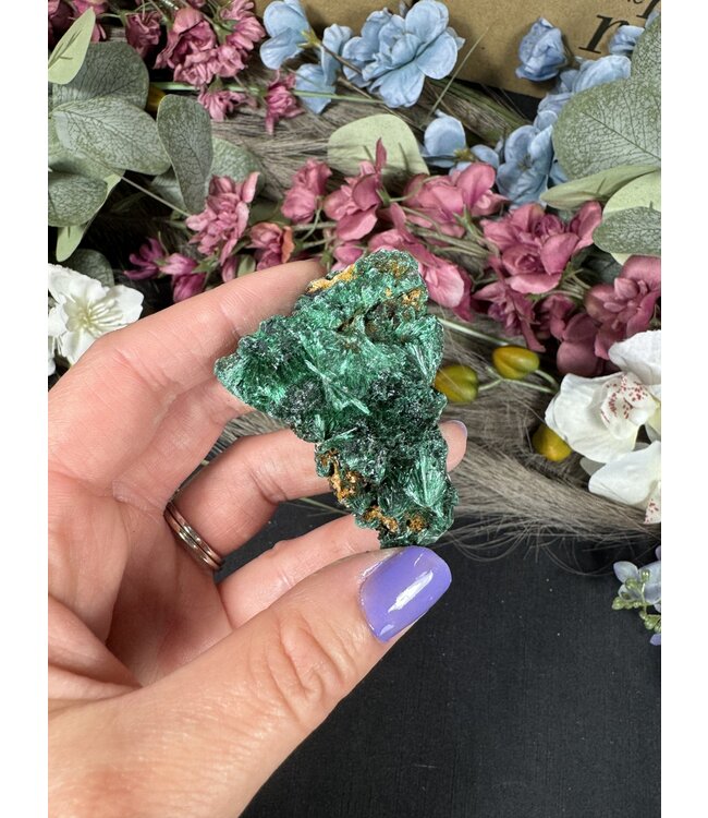 Fibrous Malachite #147, 52gr